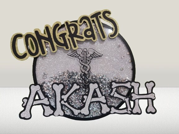 Radiology Residency Cake Topper