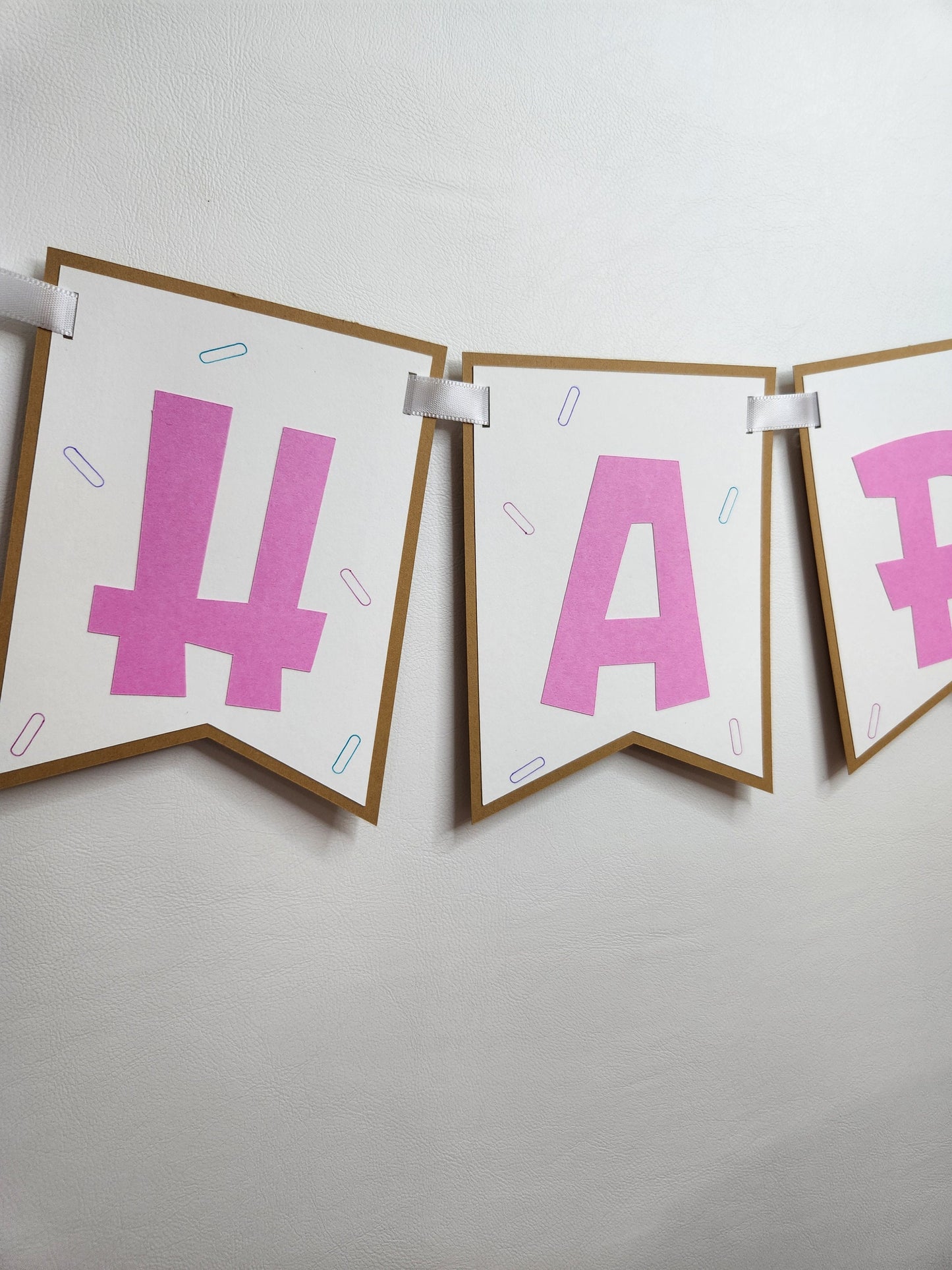 Sweet One Donut Birthday Banner