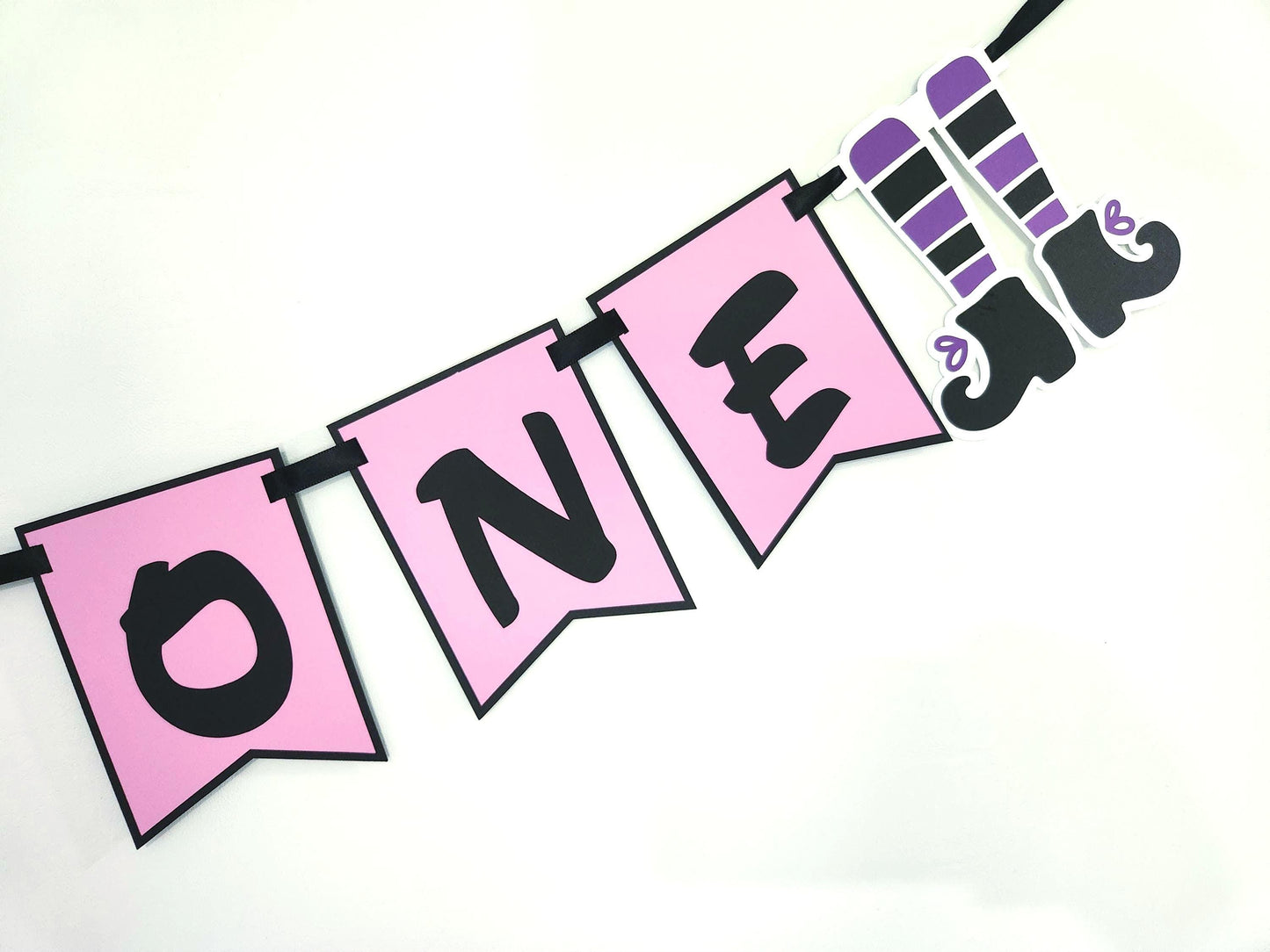 Spooky One Birthday Banner First Boo Day Banner Halloween Birthday Girl Spooky One Halloween 1st Birthday Banner Little Boo Two Spooky