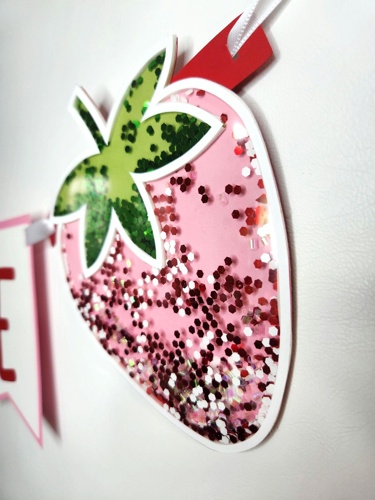 Berry Sweet Birthday Highchair Banner Girl First Birthday Berry Sweet Birthday Decorations Strawberry Birthday Highchair Berry 1st Birthday