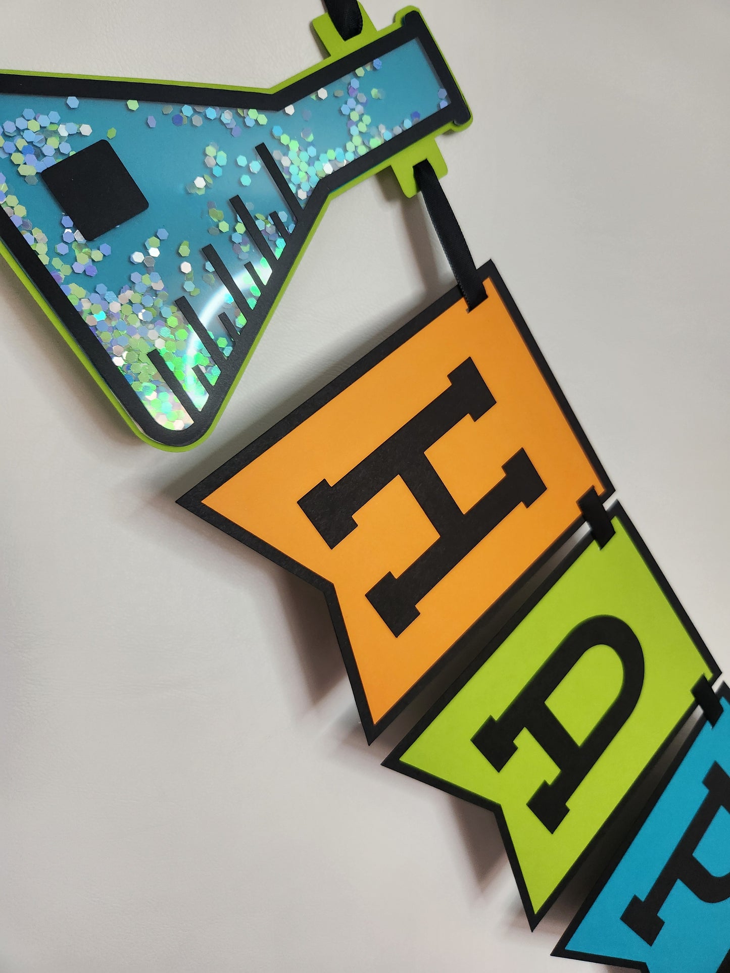 Mad Science Birthday Party Banner