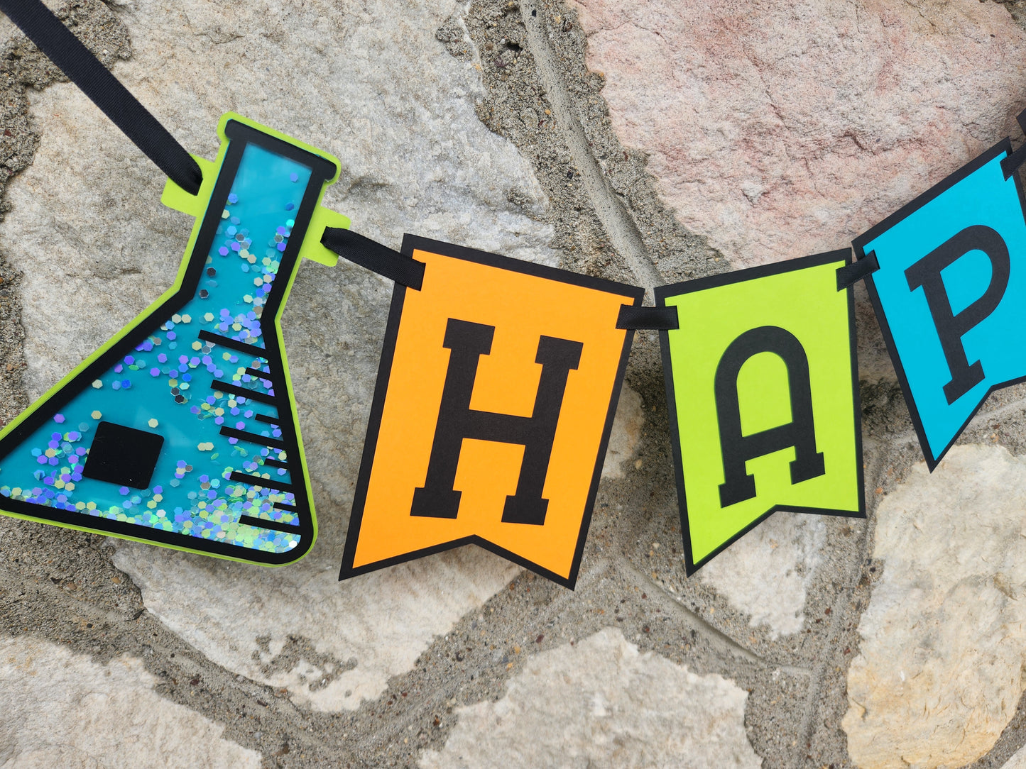 Mad Science Birthday Party Banner