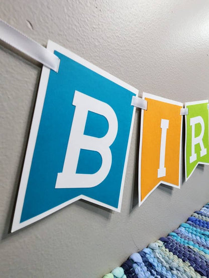 Science Birthday Banner