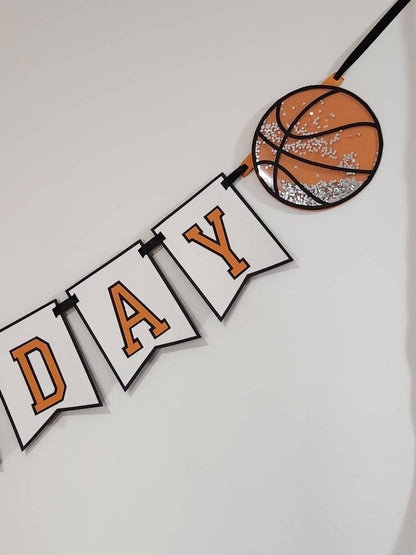 Basketball Birthday Banner
