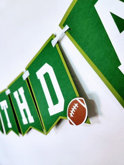 Football Birthday Banner
