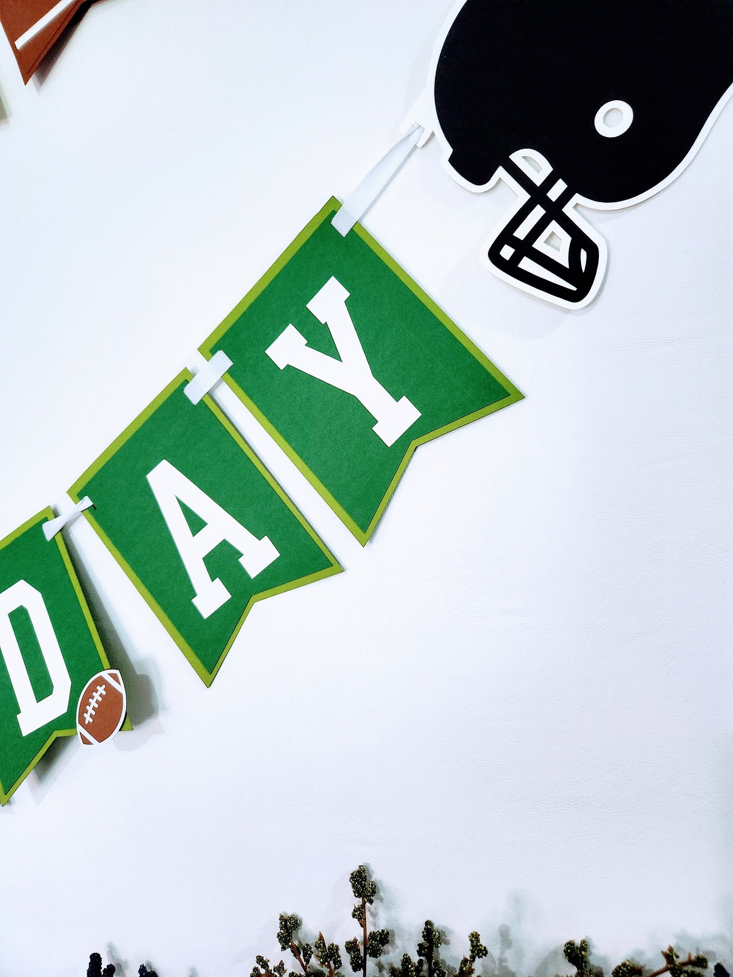 Football Birthday Banner