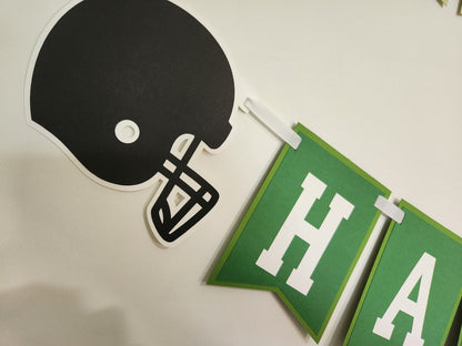 Football Birthday Banner