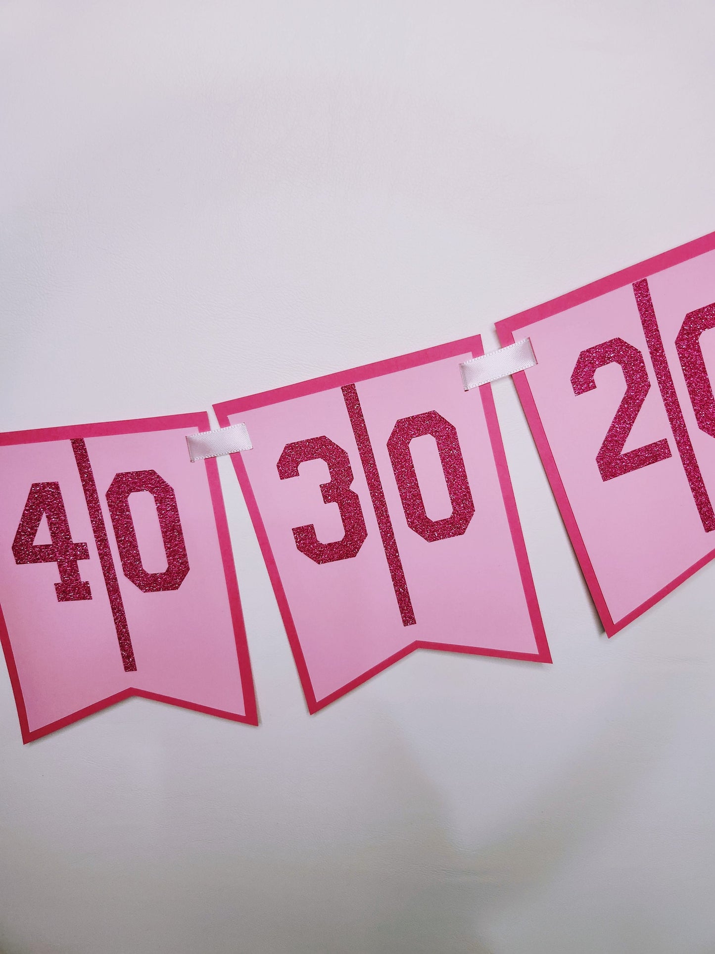 Pink Football Birthday Banner Girl Football Birthday Decor Girl First Down Birthday Banner Girl's Football Party Decor Pink Out Football