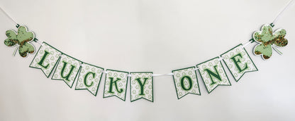 Lucky One Birthday Banner