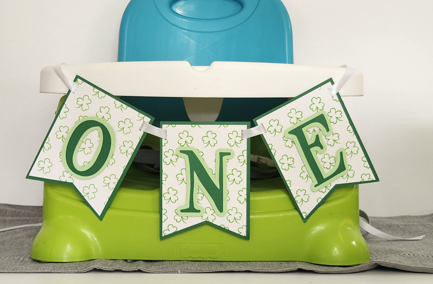 Lucky One Birthday Highchair Banner