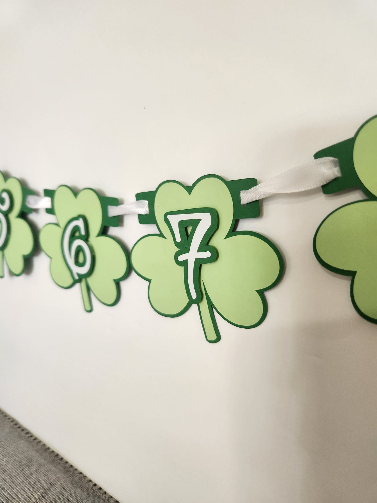 Lucky One Birthday Monthly Banner Milestone