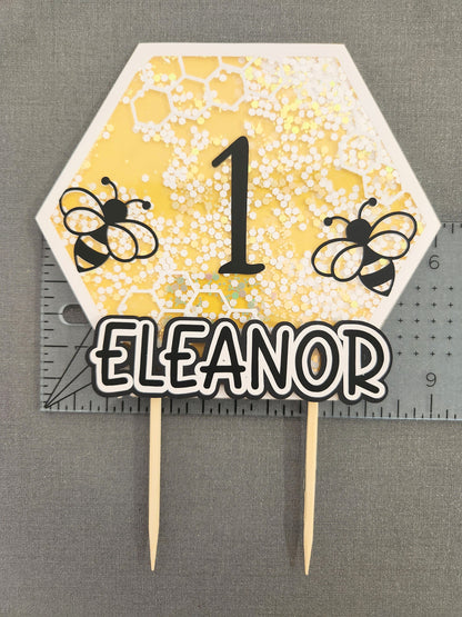 1st Bee Day Birthday Cake Topper First Bee Day Cake Topper First Bee Day Smash Cake Topper As Sweet As Can Bee Cake Topper