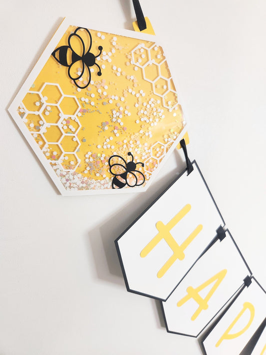 1st Bee Day Birthday Banner First Bee Day Birthday Banner As Sweet As Can Bee Birthday Banner Happy to Bee One Banner Queen Bee