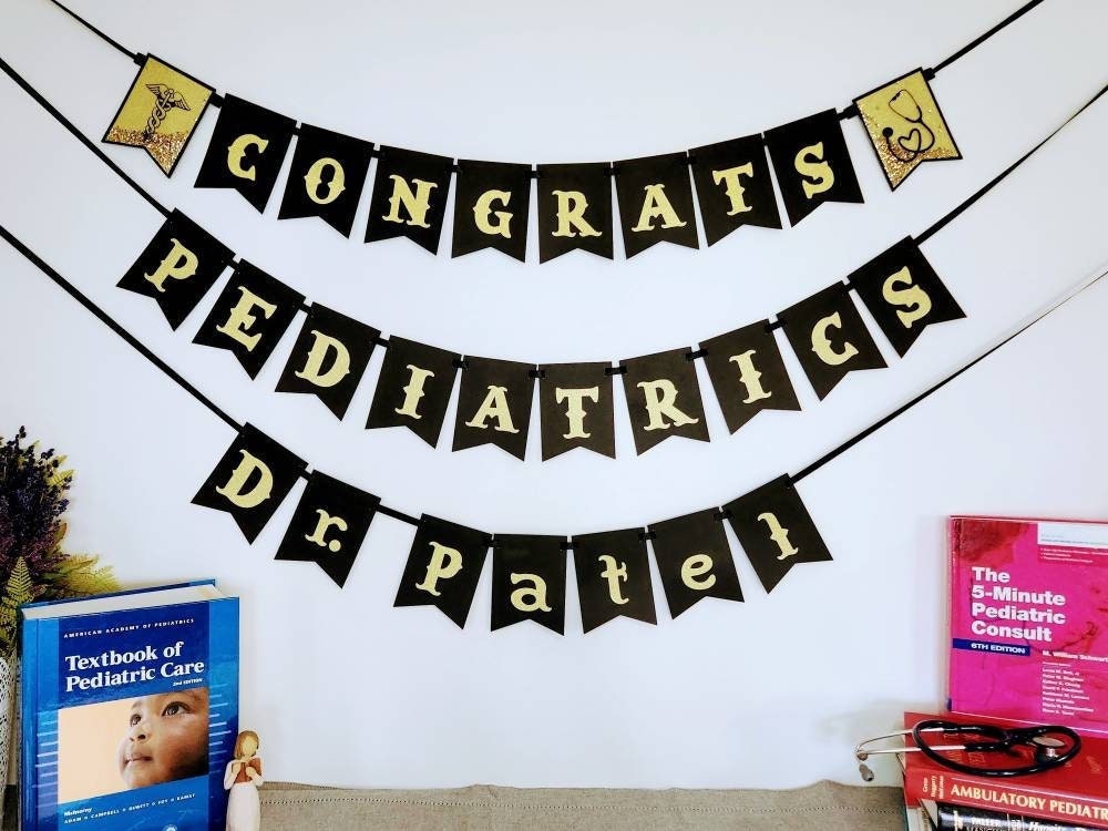 Medical School Graduation Banner