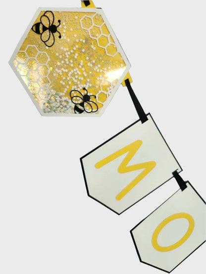 Mommy To Bee Baby Shower Banner